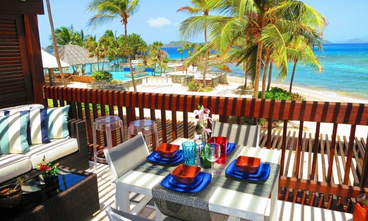 Red Hook Condo | 🌴 1BR Sapphire Beach Resort - Romantic Fully Renovated Free WiFi ★