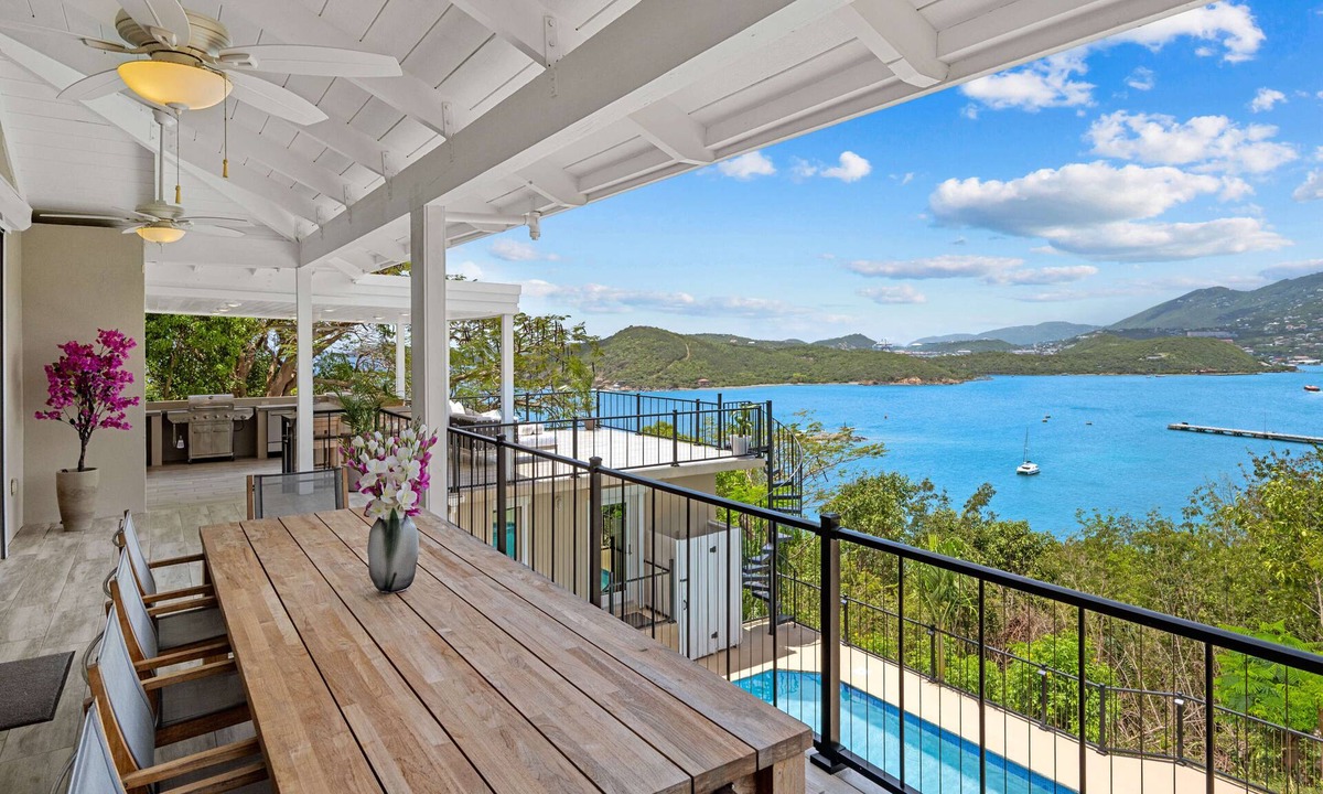 Bellevue Villa | BRAND NEW LISTING! 6BR Private Retreat — 2 Primary Suites, Pool & Harbor Views!