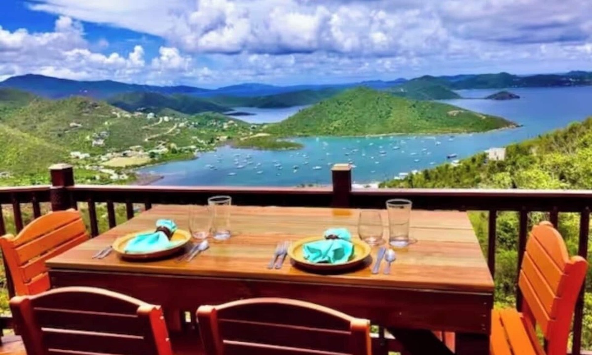 Estate Carolina House | Penthouse Views full AC Coral Bay St John, Easy Drive Restaurants, Bars, Beaches