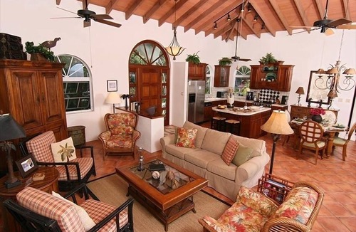 Upper Carolina Villa | August discounts! HUGE PANORAMA over Coral Bay and BVIs! Peaceful. SUNNY pool