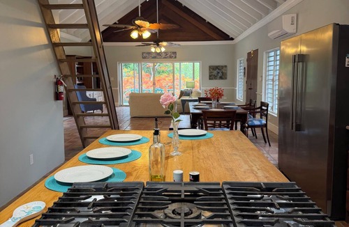 Estate La Vallee Villa | Location! Walk to Cane Bay beach & restaurants! Private pool, sunset bar, view!