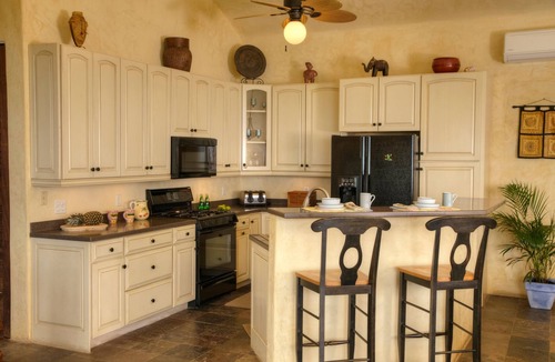 Upper Carolina House | Mayan Sky ~ Pool views of Coral Bay. AC in all rooms!