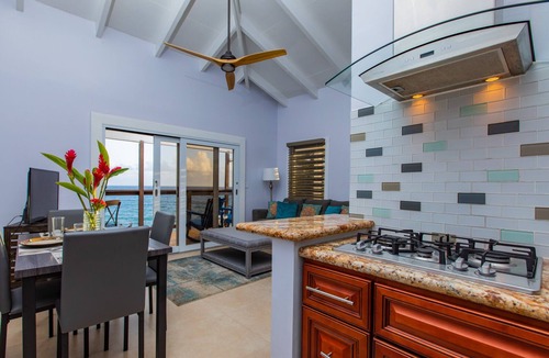 Estate La Vallee Condo | Oceanfront - Hear the Ocean Waves - Pool - Walk to Cane Bay Beach & Restaurants
