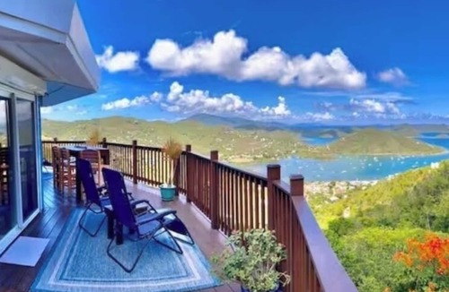 Estate Carolina House | Penthouse Views full AC Coral Bay St John, Easy Drive Restaurants, Bars, Beaches