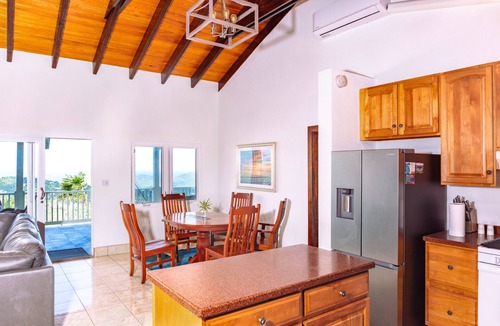 Estate Carolina House | Perfect single level family villa with spectacular 180 degree BVI island view.