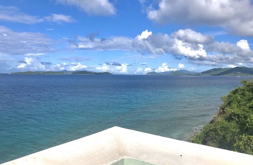 Nazareth Villa | Private East End Waterfront, amazing views of the Caribbean Seas.