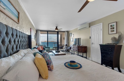 Red Hook Condo | Sapphire Beach Escape-🌴HGTV 💥Amazing Views 💥Walk to Beach Furnished