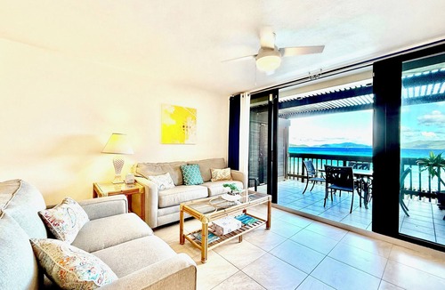 Cabes Point Apartment | Sapphire Beachfront Condo - Spacious, Great Views, WiFi, AC & Generator