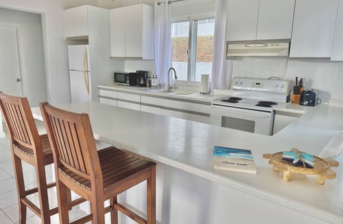 Estate East Street House | The Cottage at Green Cay - Walk to the Beach - King Bed - AC