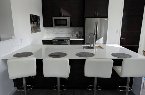 Estate Enighed House | The Edgewater Penthouse suite is a Modern Luxury in delightful Cruz Bay