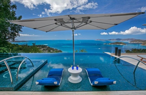 Estate Caneel Bay House | Ultra-Luxury Private Estate 8BR + Spa, Cinema & Panoramic Ocean Views St. John