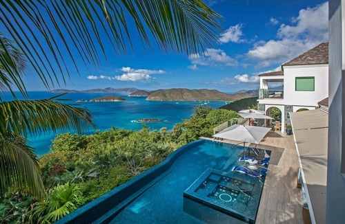 Estate Caneel Bay House | Ultra-Luxury Private Estate 8BR + Spa, Cinema & Panoramic Ocean Views St. John