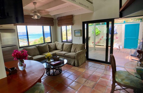 Estate Enighed Condo | WOW Sea/Sunset Views, quiet privacy near NP beaches/town, A/C, pool, grill, prkg