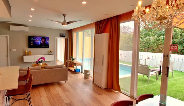Generator! Private Pool Villa - Sapphire Beach 5min walk & Washer/Dryer WiFi 9