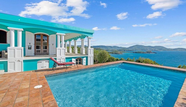 Hilltop Ocean View Villa | 3BR + Pool & Panoramic Views | U.S. Virgin Islands