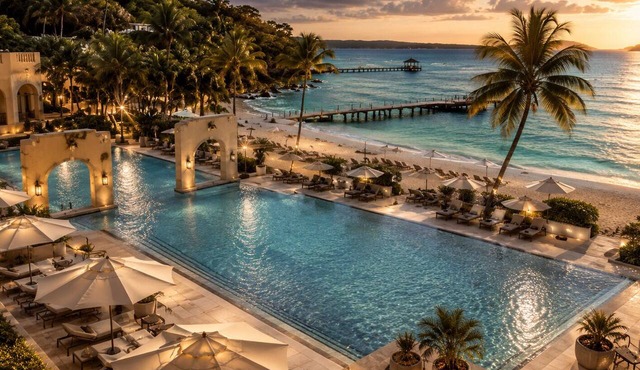 Incredible Beachfront Frenchman's Cove Resort + Resort Amenities Included in Charlotte Amalie