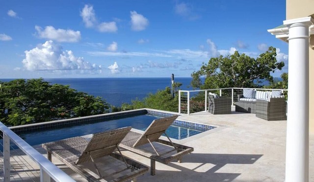 Maria Bluff Cottage | Ocean Views & Pool | BookVI in Cruz Bay