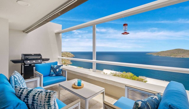Ocean View Condo, Pool & Generator Near Magens Bay in St. Thomas