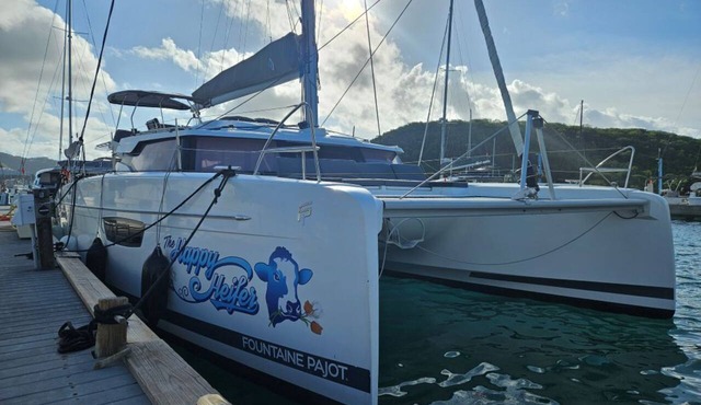 Sun-Kissed Sailing: A Caribbean Beach Experience from Islas Vírgenes de Estados Unidos, Santo Tomás