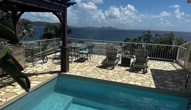 Thalassa. A Seaside Retreat with Pool & Infinity Oceanfront Sunrise Views