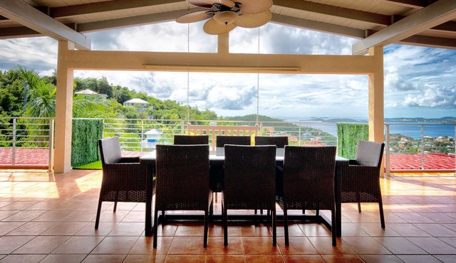 The Mandavilla villa in Cruz Bay