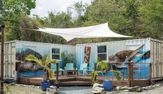 Turtle Nest Family Glamping Site with AC