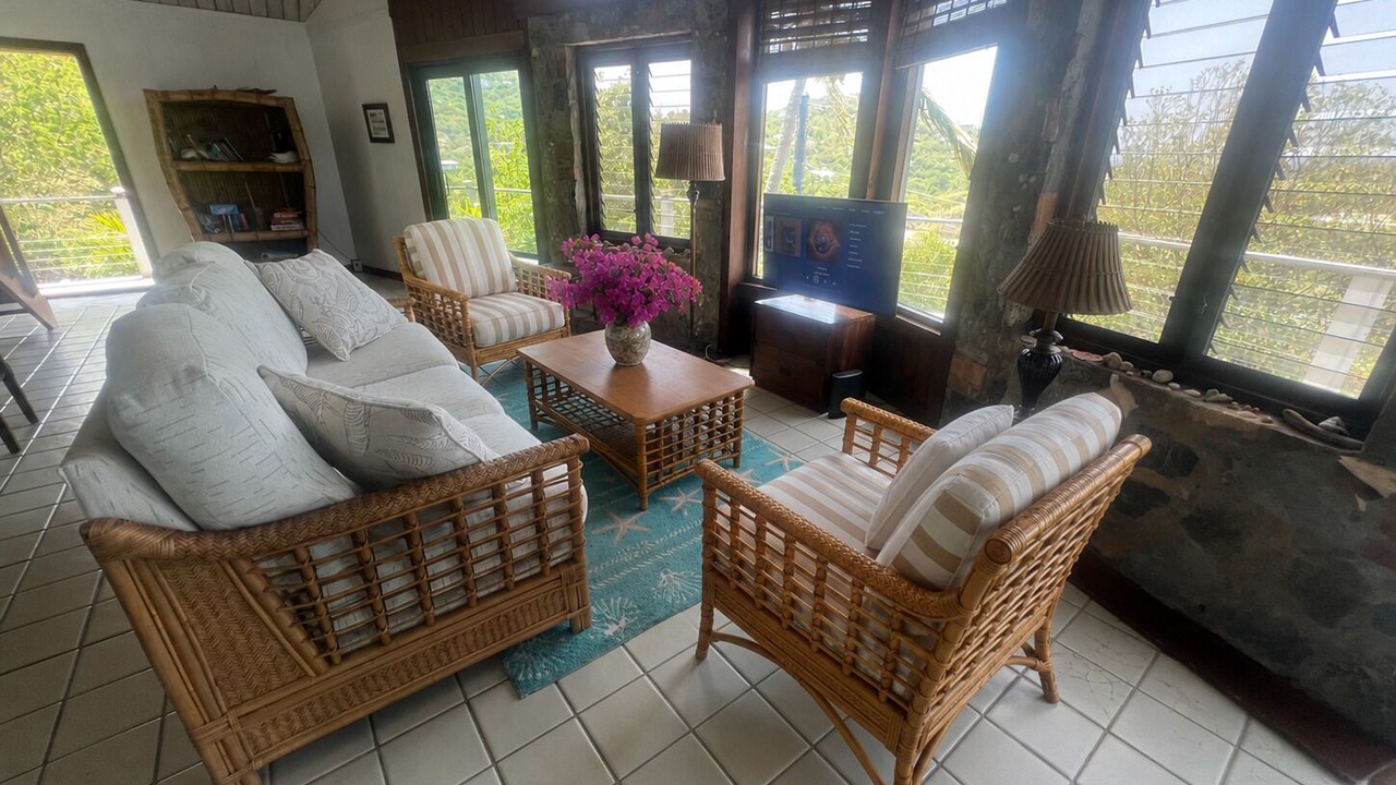 Photo of Livingroom in Estate Chocolate Hole and Great Cruz Bay