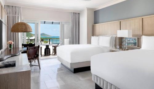 Club Ocean View Balcony, Club level, Guest room, 2 Double