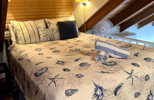 Estate Bethany Villa | Amazing Ocean views from Blue Oasis villa at upper deck Villas Great Cruz Bay